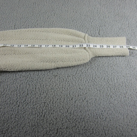 Free people sweater womens S? Cream white Katie‎ Pullover Cropped Y2K Grunge - Picture 14 of 16